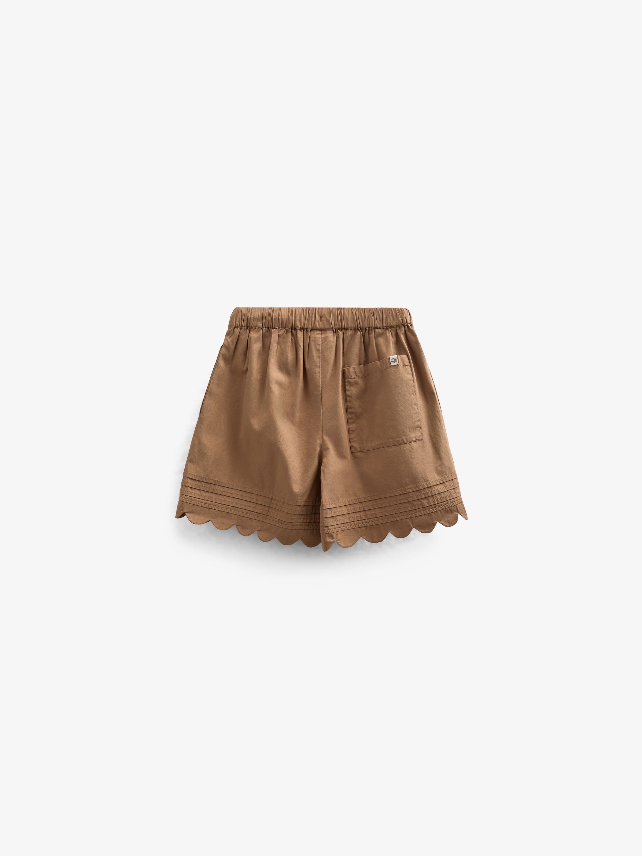 Poplinshorts med muslingekant - Tween - Coconut | 101075 Joy
