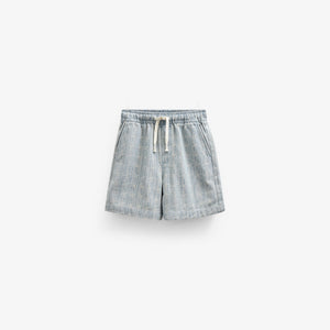 Baggy jacquardvævede denimshorts - Tween - Blue Denim | 101092 Kyle