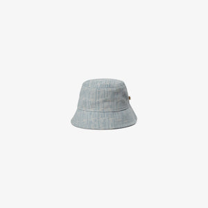 Bøllehat i jacquardvævet denim - Tween - Blue Denim | 101095 Kyle