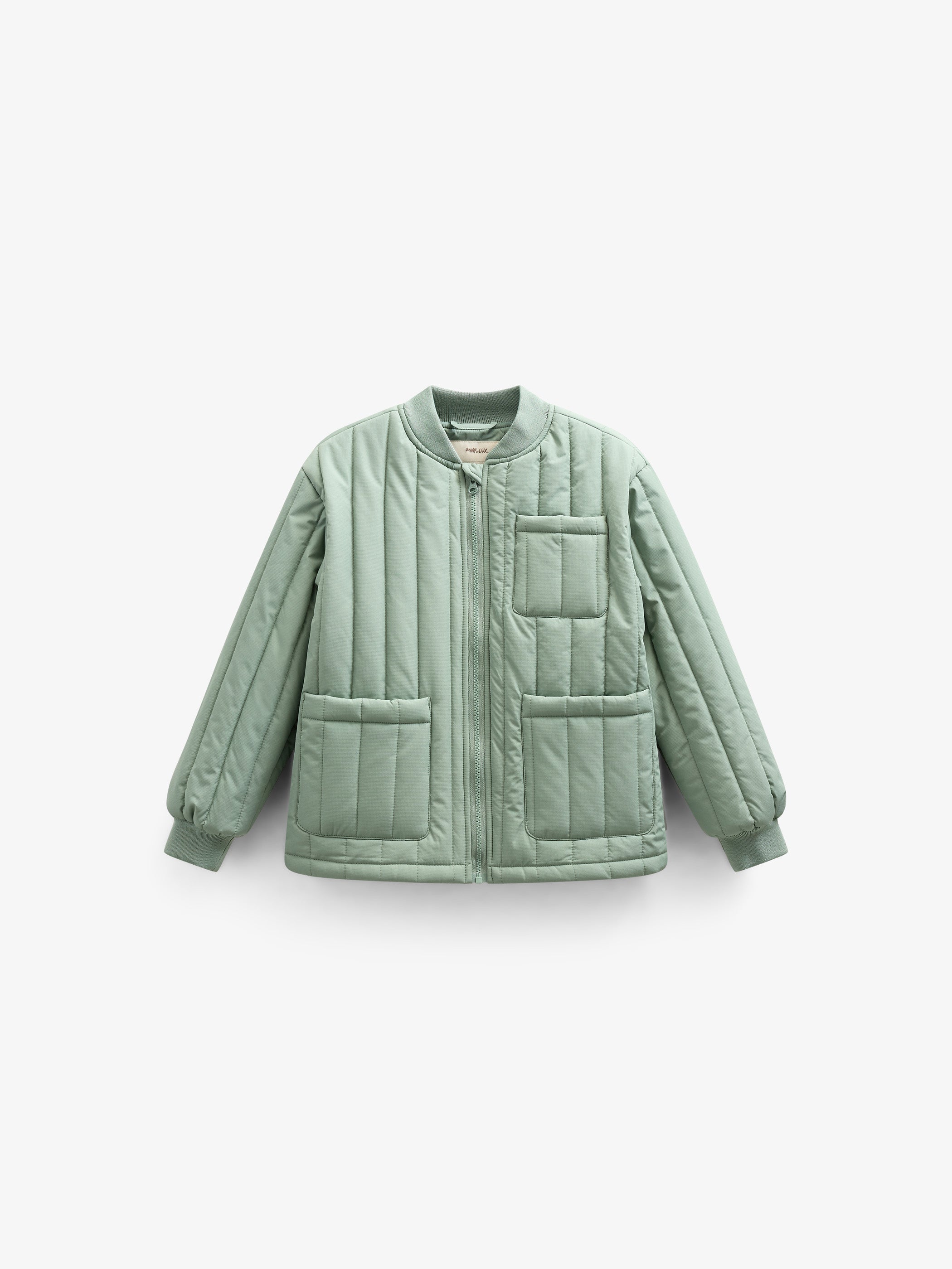 Thermo Tech jakke - Kids - Dusty Green | 101112 Athur