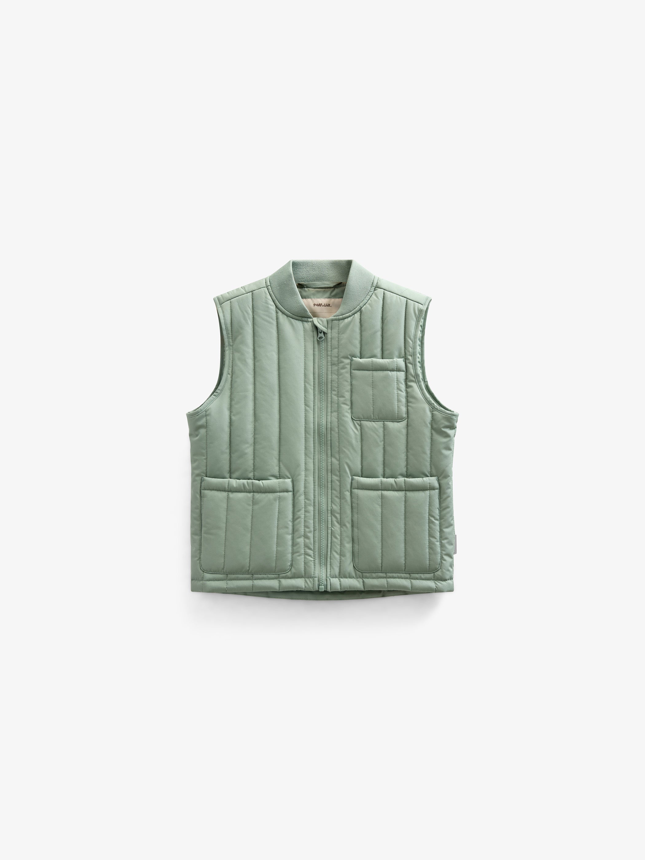 Thermo Tech vest - Kids - Dusty Green | 101116 Athur