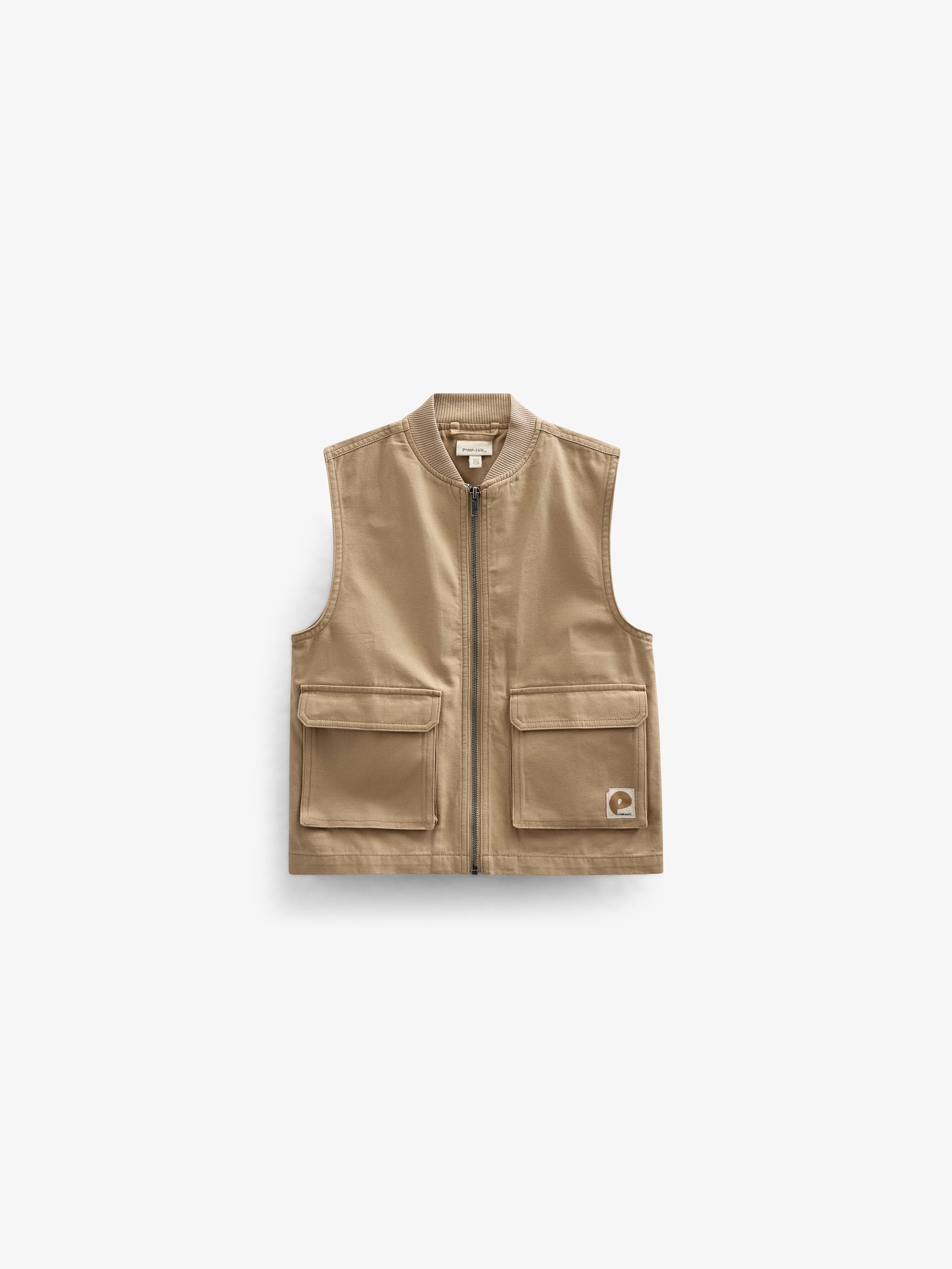 Canvas cargo-vest - Tween - Khaki | 101129 Isack