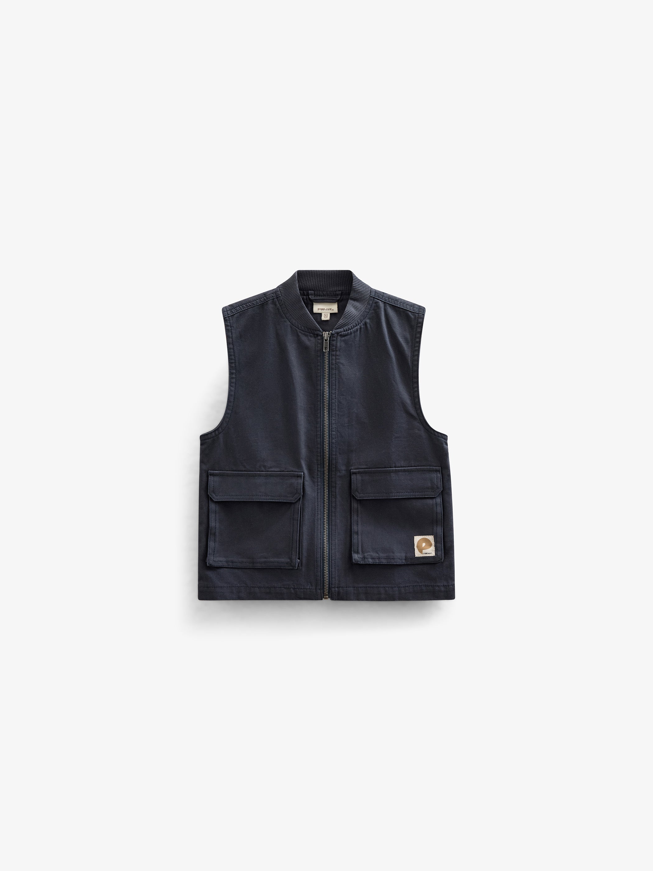 Canvas cargo-vest - Tween - Navy | 101131 Isack