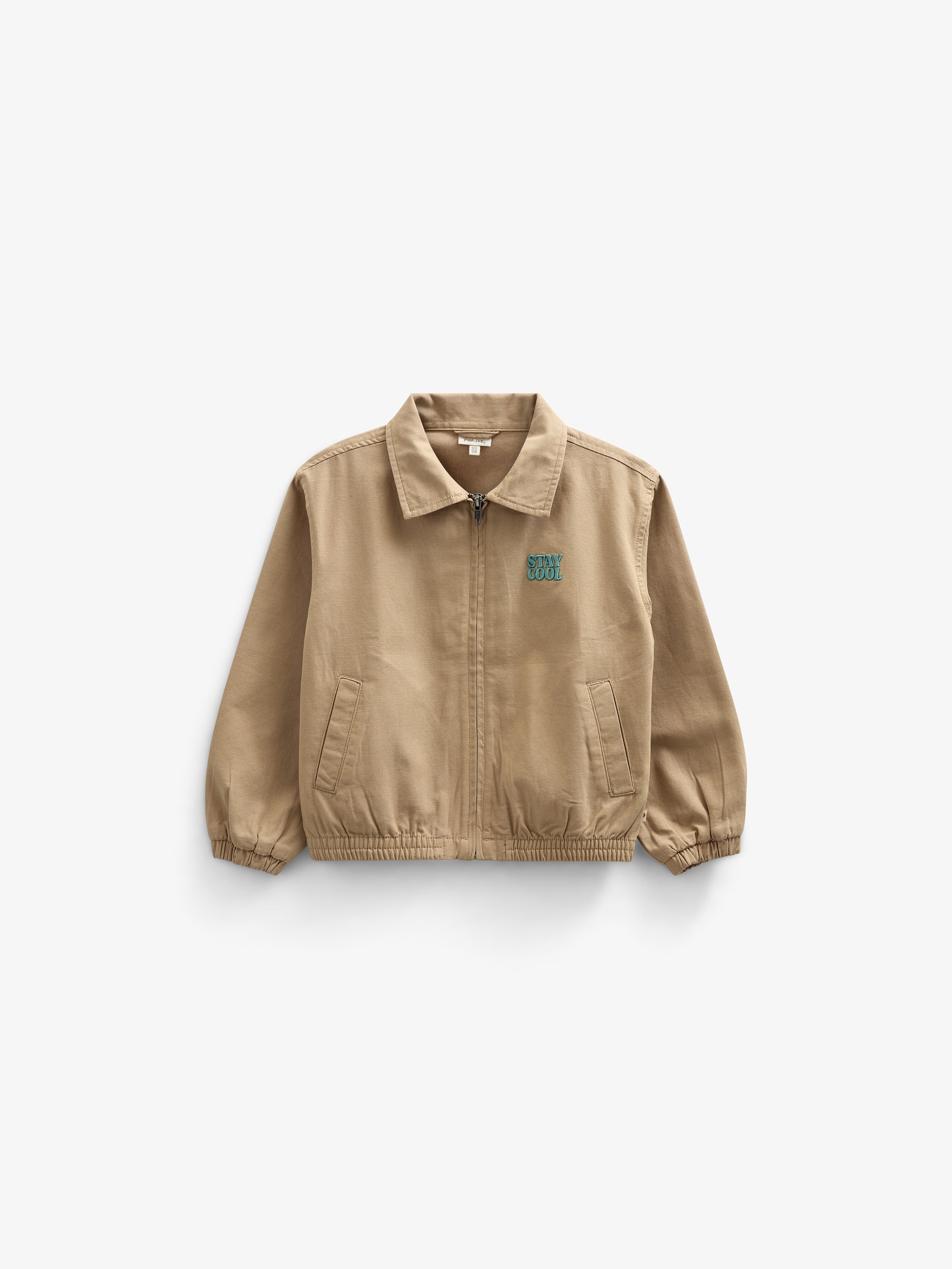 Canvas bomberjakke - Tween - Khaki | 101137 Isack