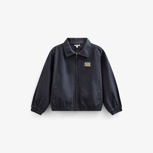 Canvas bomberjakke - Kids - Navy | 101138 Isack