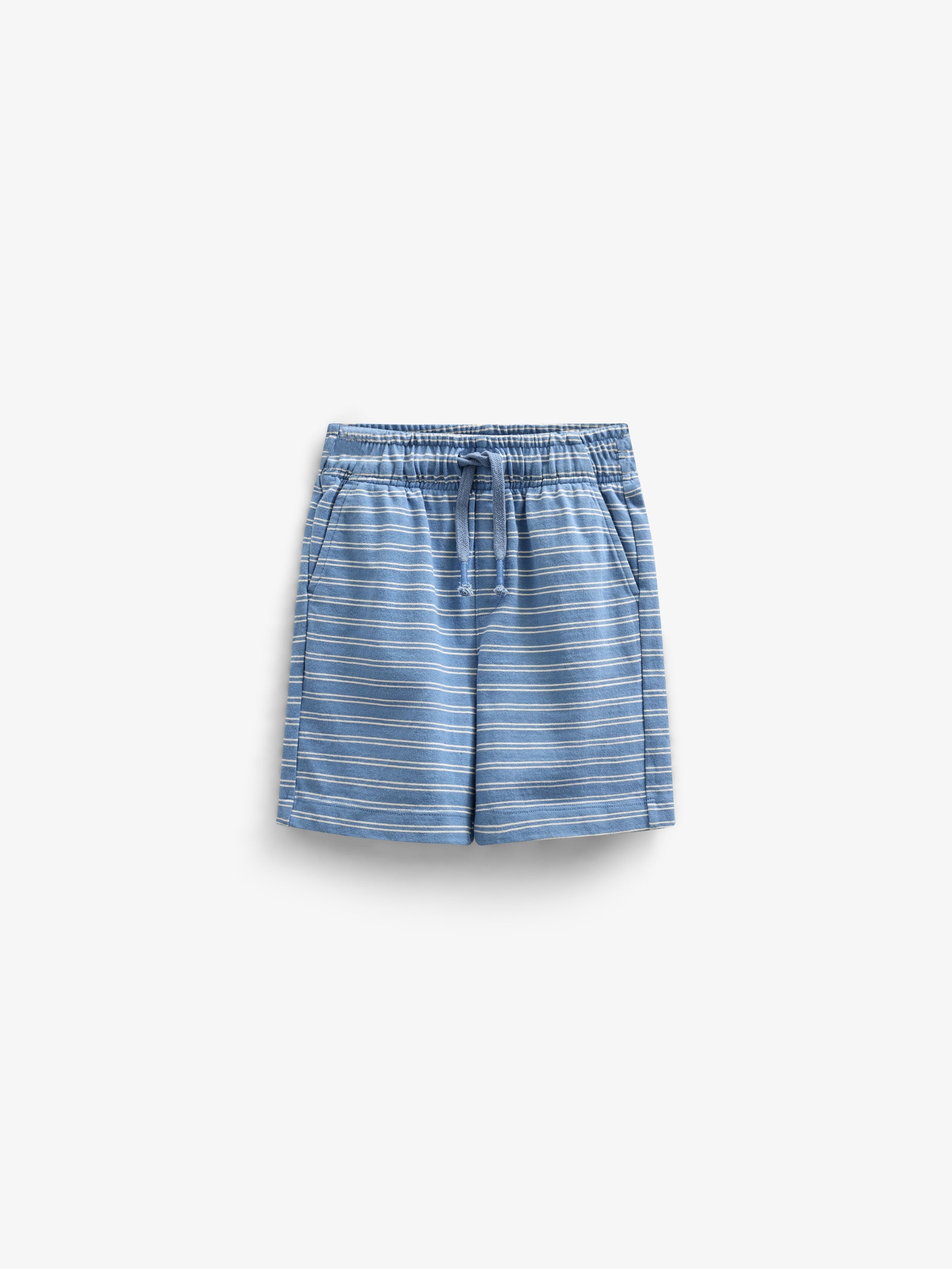 Stribede jersey shorts - Kids - Dusty Blue | 101183 Otto