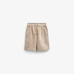 Vævede bomuldsshorts med struktur - Kids - Sand | 101197 Walter