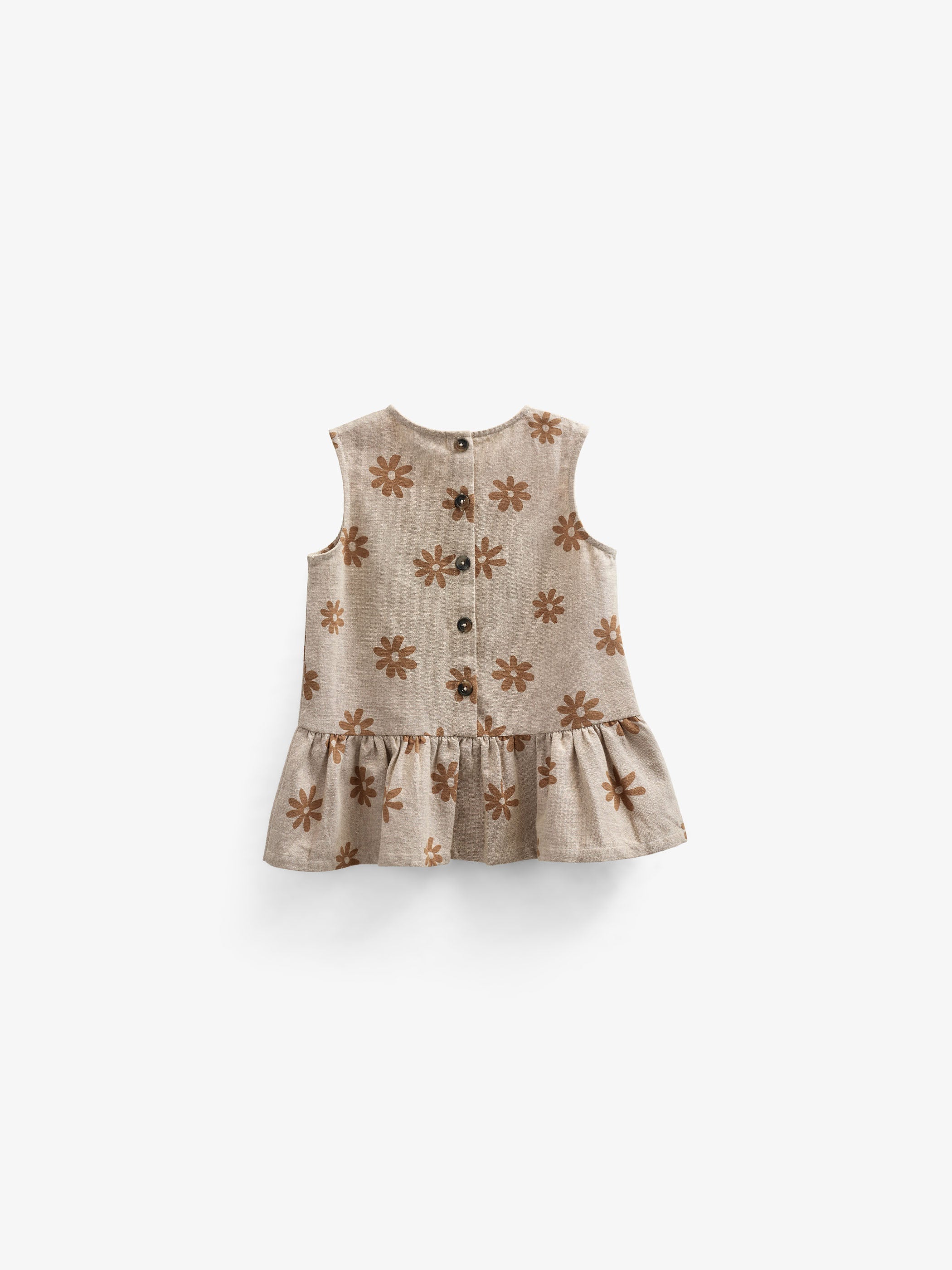 Printet bomuldstop - Kids - Sand | 101205 Molly