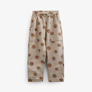Printede bomuldsbukser - Kids - Sand | 101207 Molly