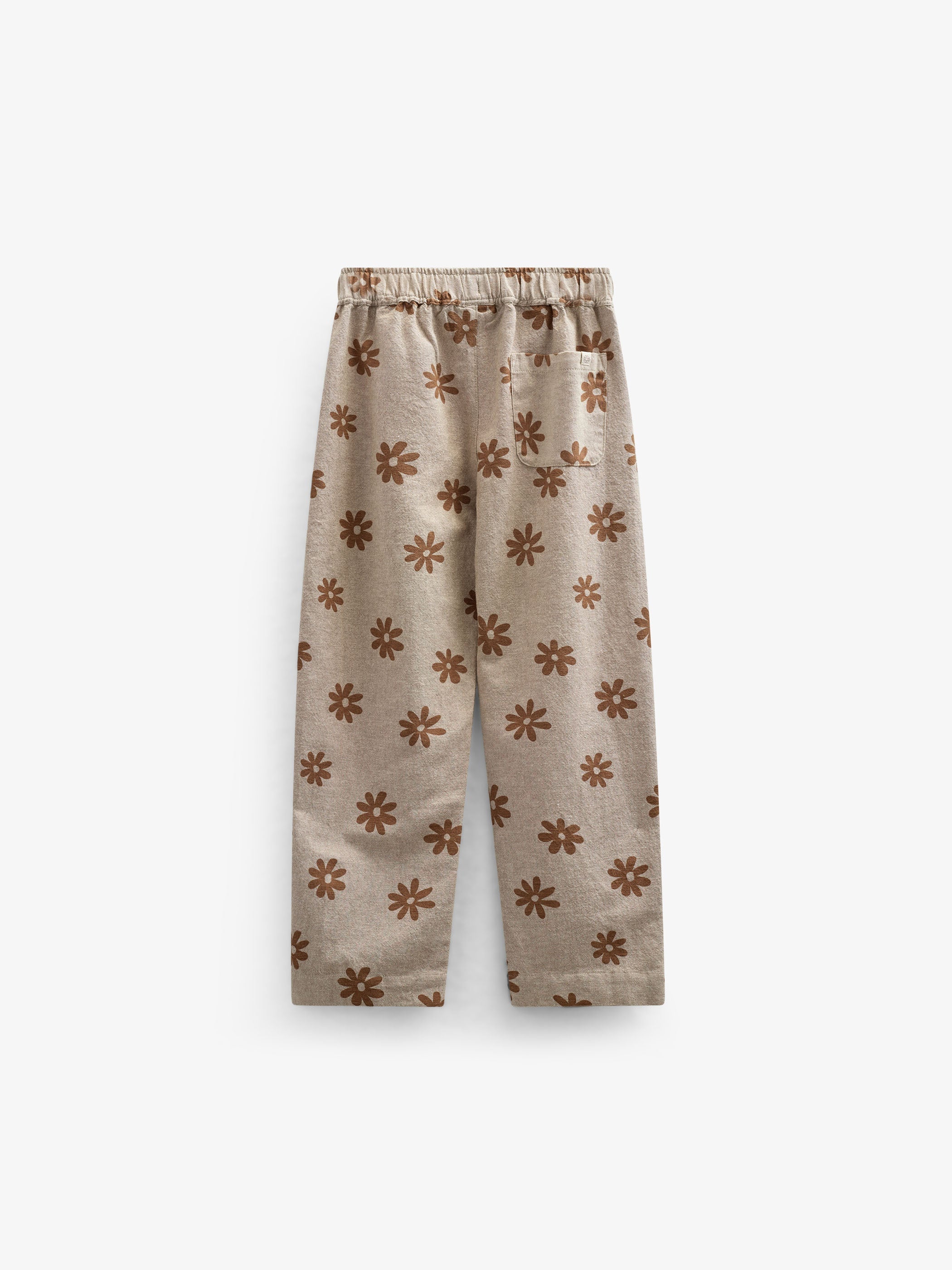 Printede bomuldsbukser - Kids - Sand | 101207 Molly