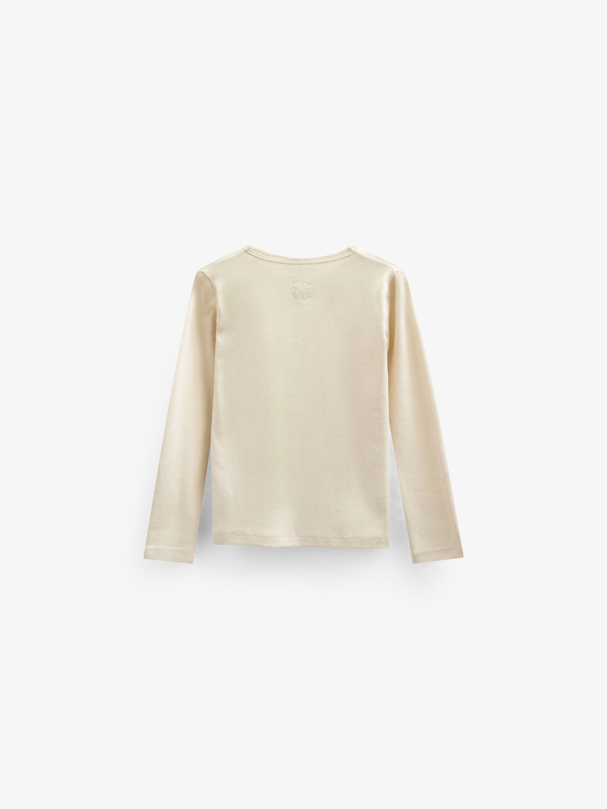 T-shirt med blomsterapplikation - Kids - Offwhite | 101231 Sarah