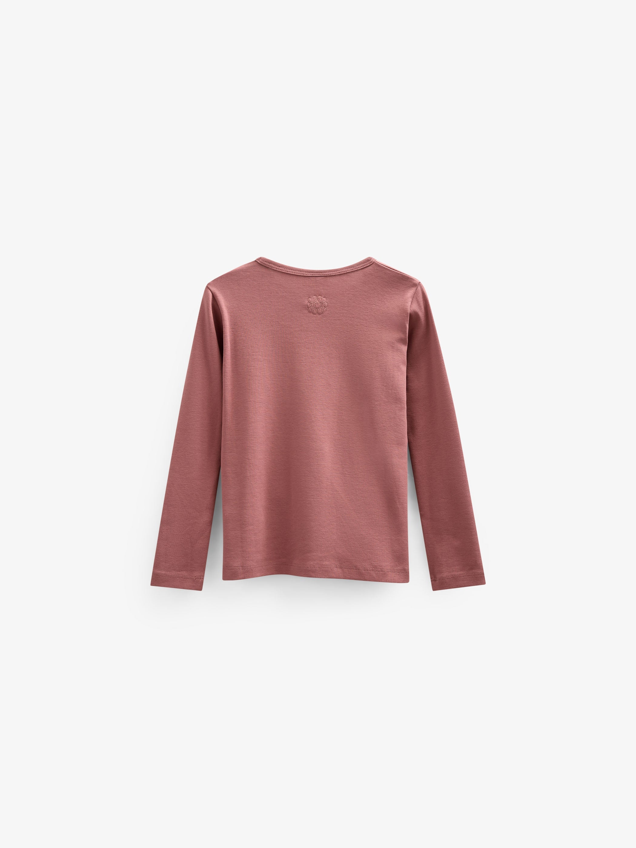 T-shirt med blomsterapplikation - Tween - Old Rose | 101234 Sarah