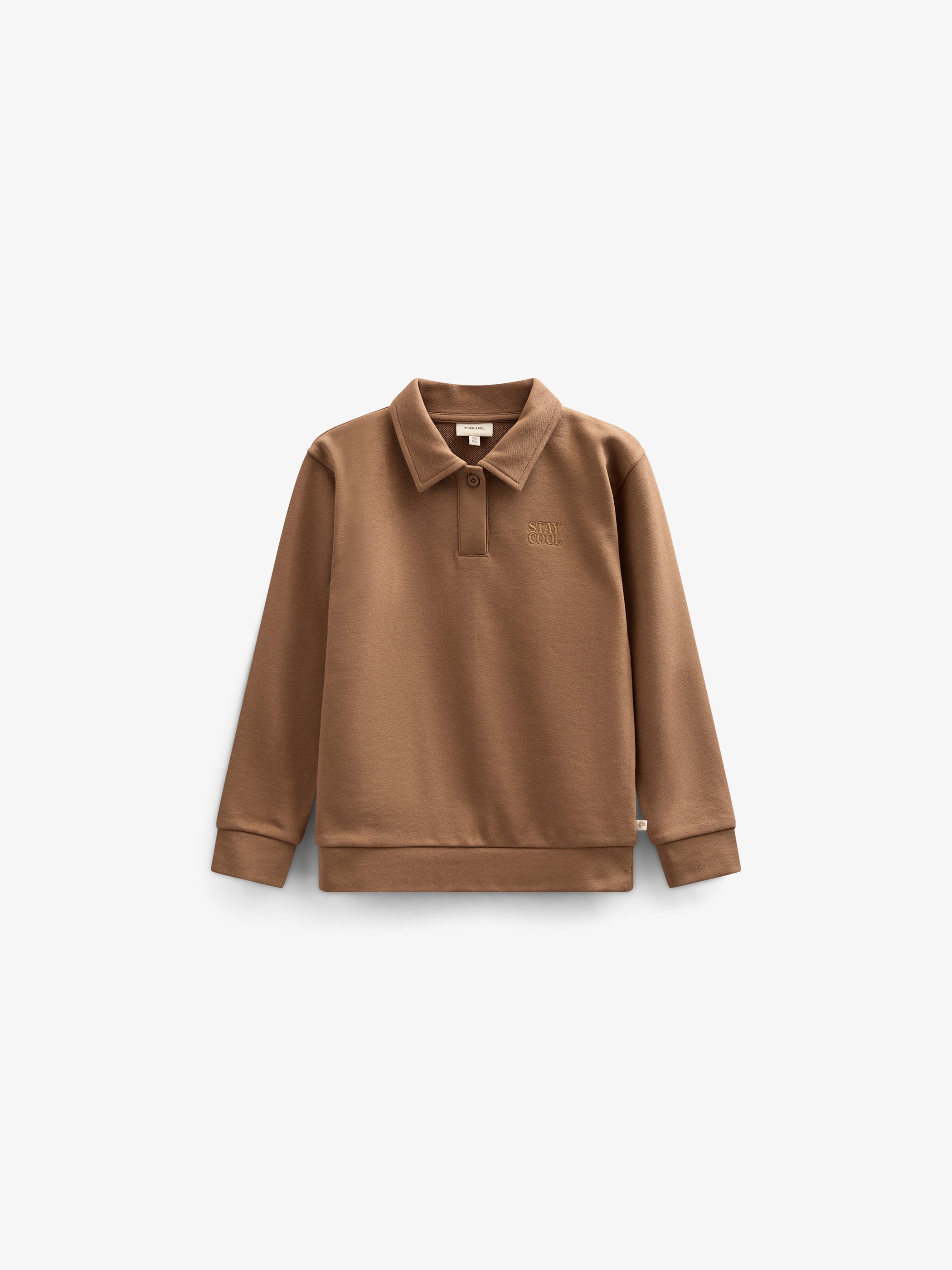 Polo sweatshirt - Kids - Coconut | 101255 Carter