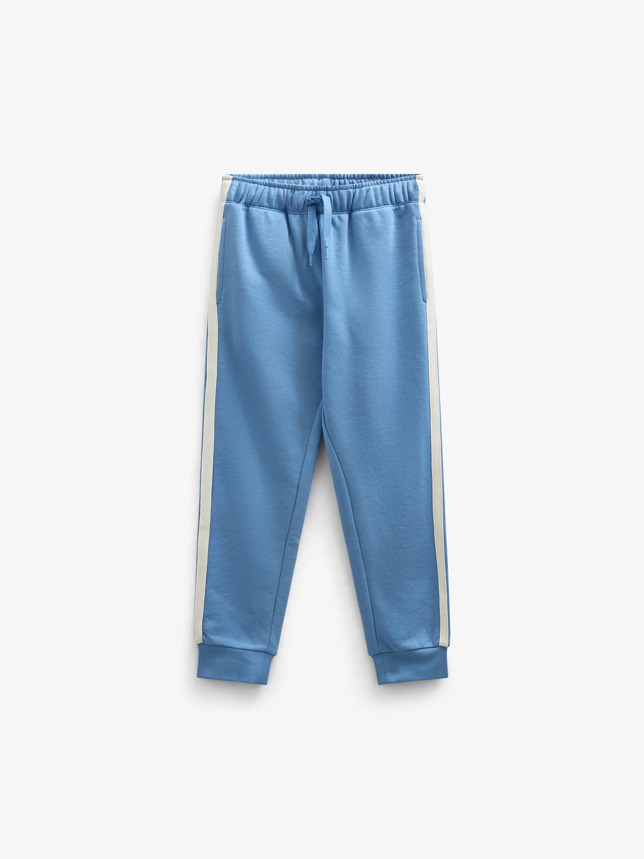Sweatpants med kontrast bånd - Tween - Dusty Blue | 101258 Carter