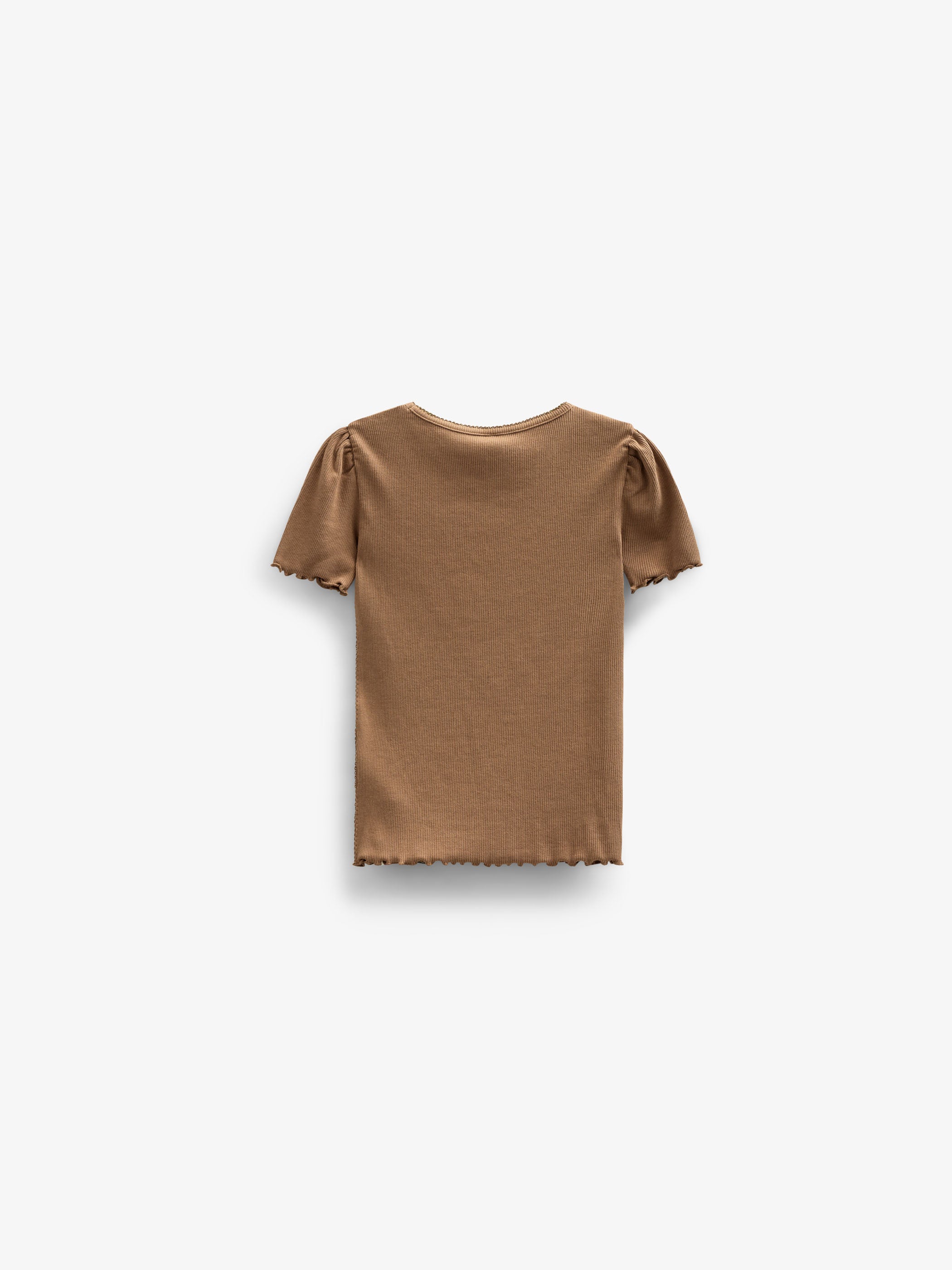 T-shirt i modalrib - Kids - Coconut | 101300 Lottie