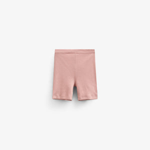 Korte tights i modalrib - Kids - Rose Tan | 101314 Lottie