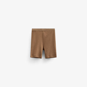 Korte tights i modalrib - Tween - Coconut | 101317 Lottie