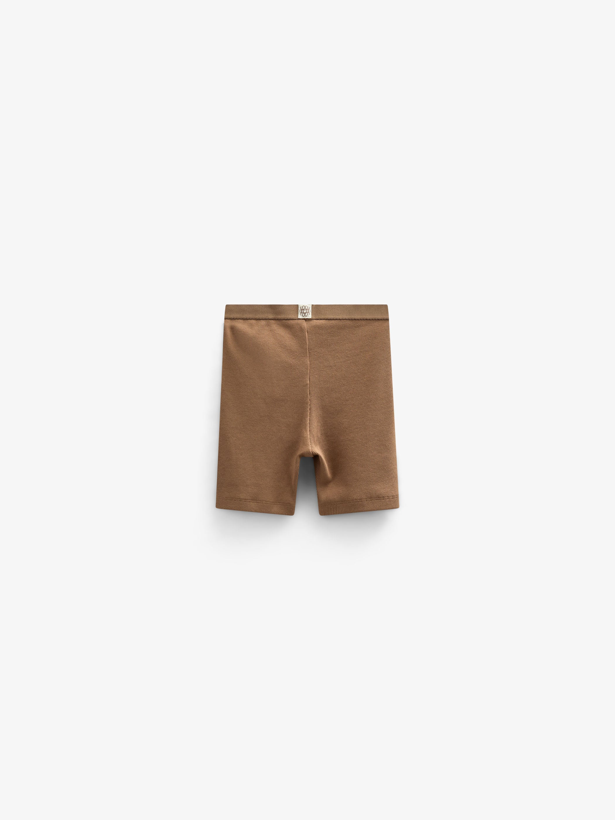 Korte tights i modalrib - Tween - Coconut | 101317 Lottie