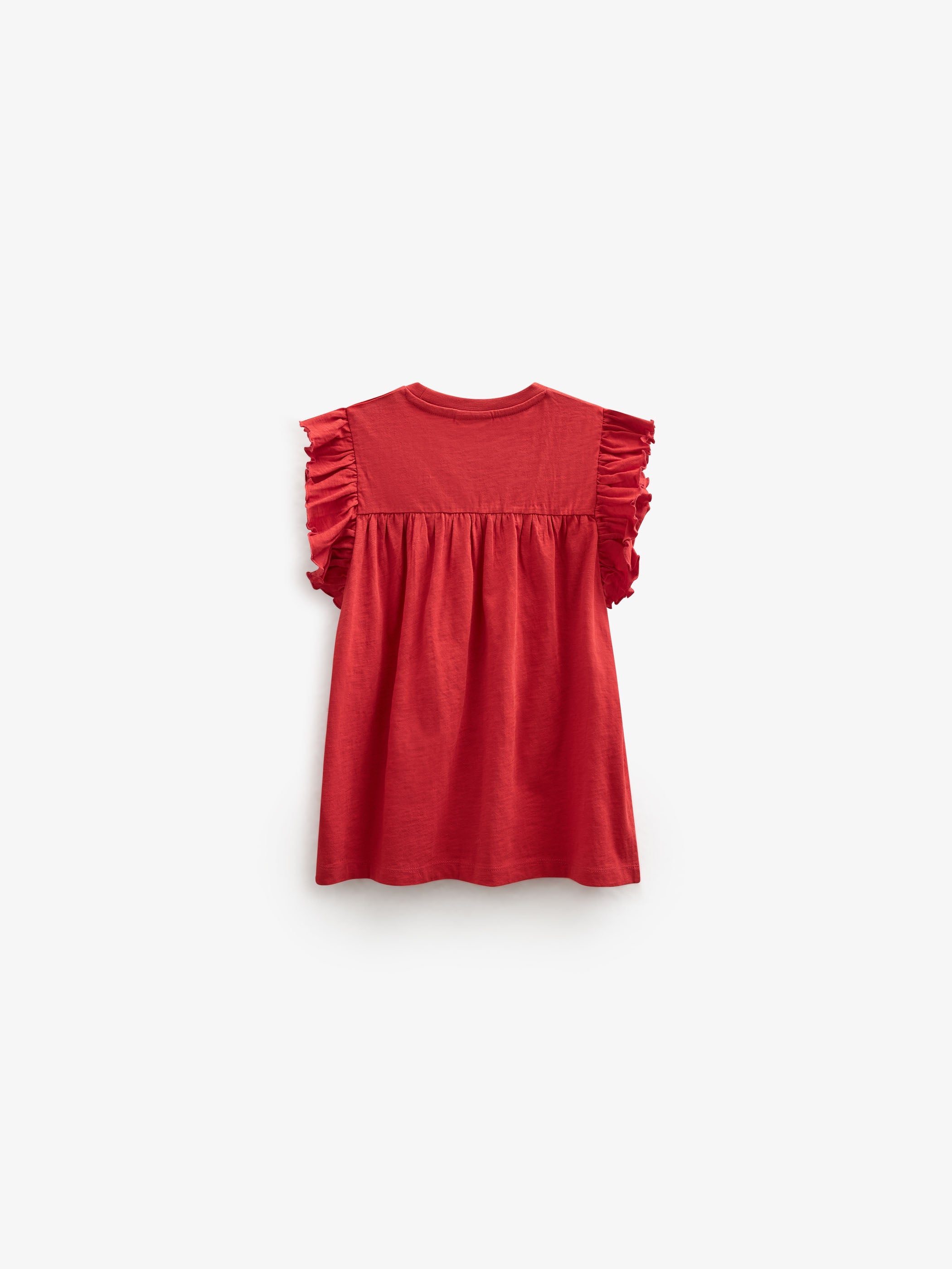 Jerseybluse - Kids - Cherry Red | 101328 Lucia