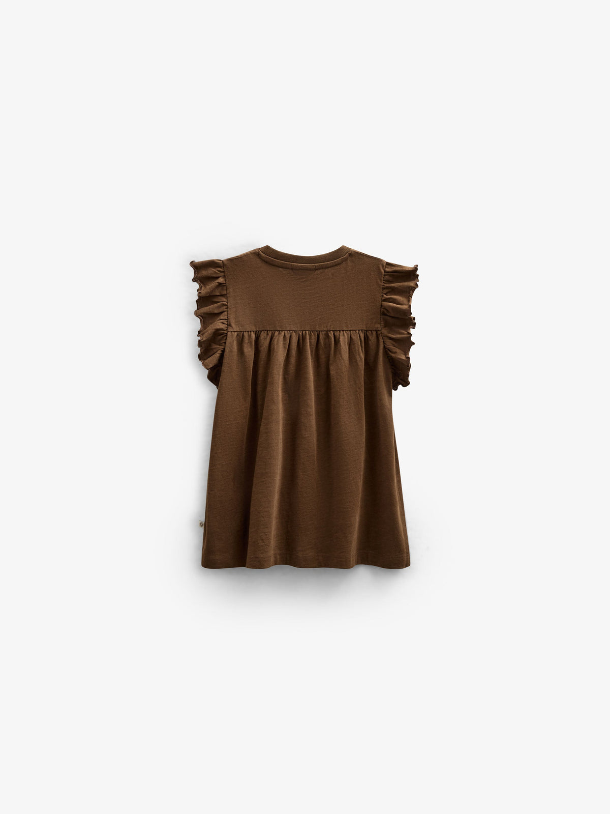 Jerseybluse - Kids - Dark Brown | 101332 Lucia