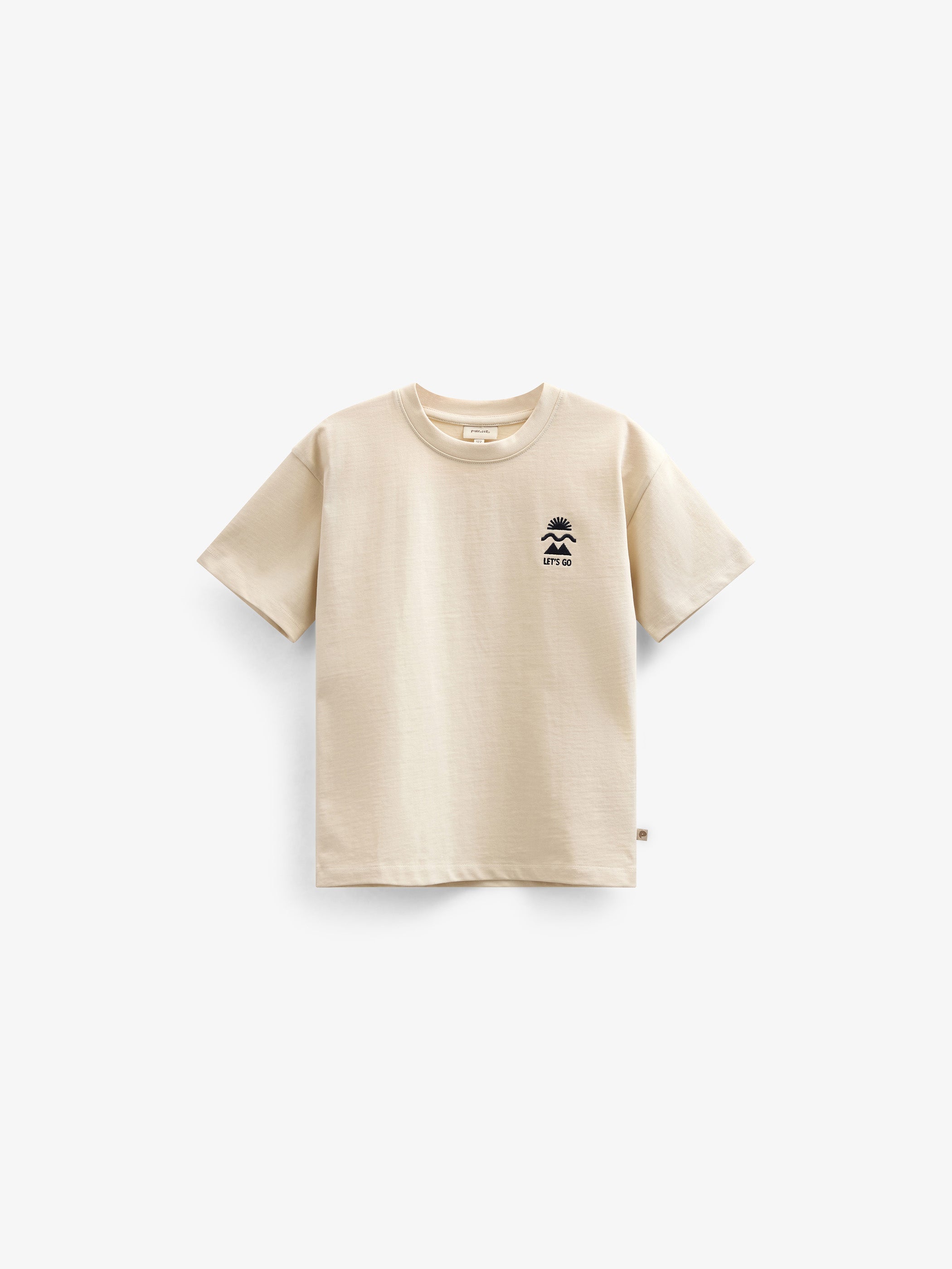 T-shirt i Heavy Jersey - Tween - Offwhite | 101335 Jesse