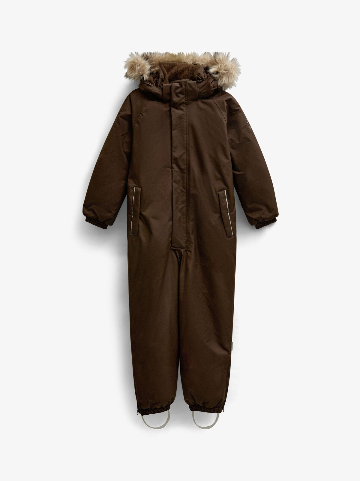 Adventure® Flyverdragt med imiteret pels Kids - Dark Brown | 101424 Sky