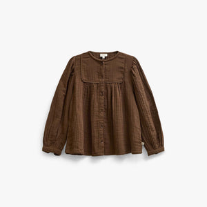 Bluse i musselin Tween - Brown | 101464 Celina