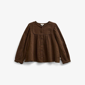 Bluse i musselin Tween - Brown | 101464 Celina