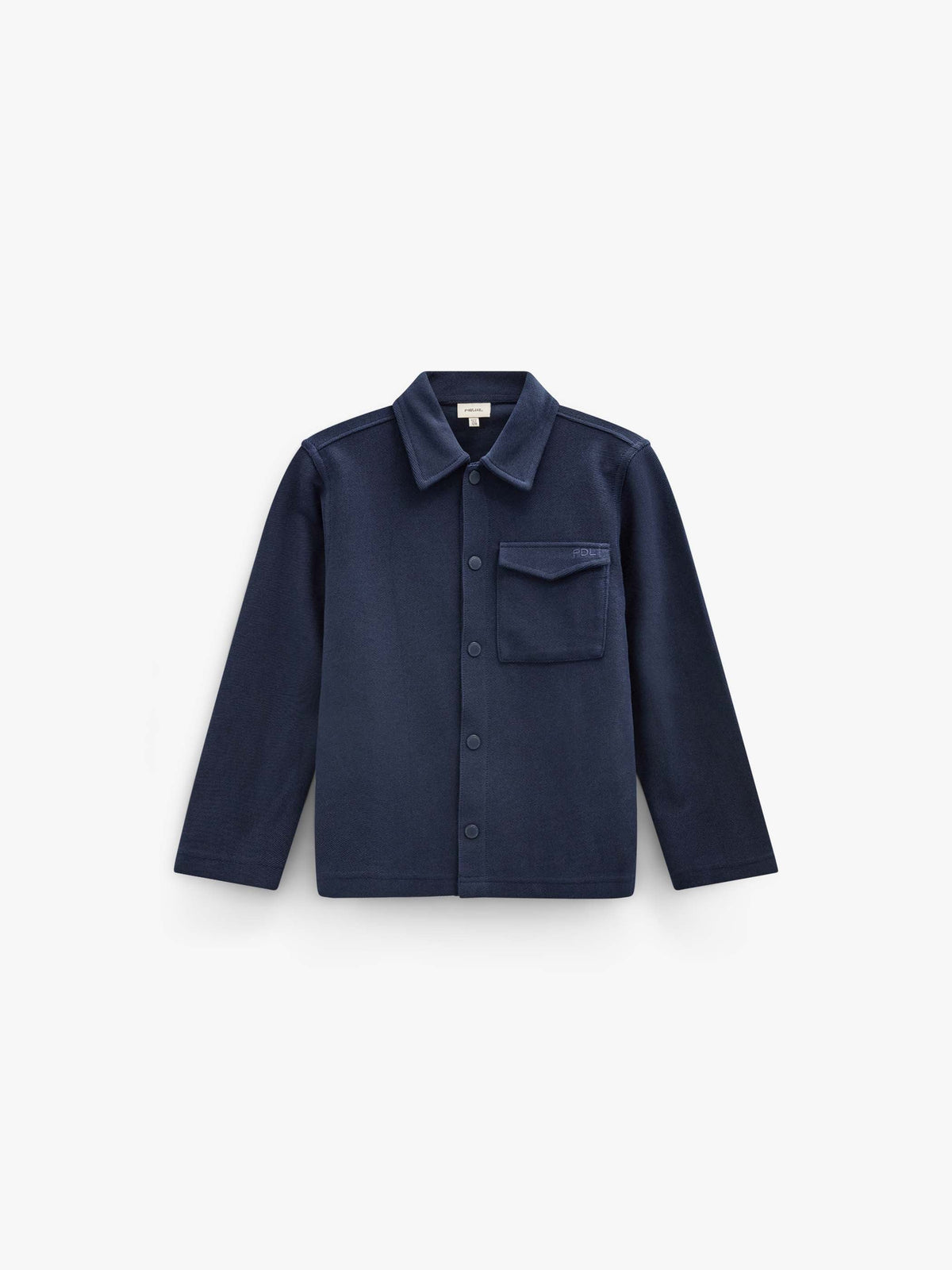 Overshirt i struktureret sweatkvalitet Tween - Navy | 101501 Wilder