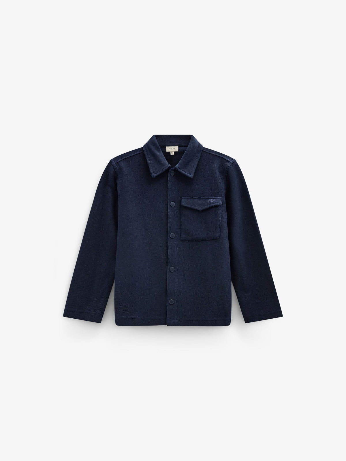 Overshirt i struktureret sweatkvalitet Tween - Navy | 101501 Wilder