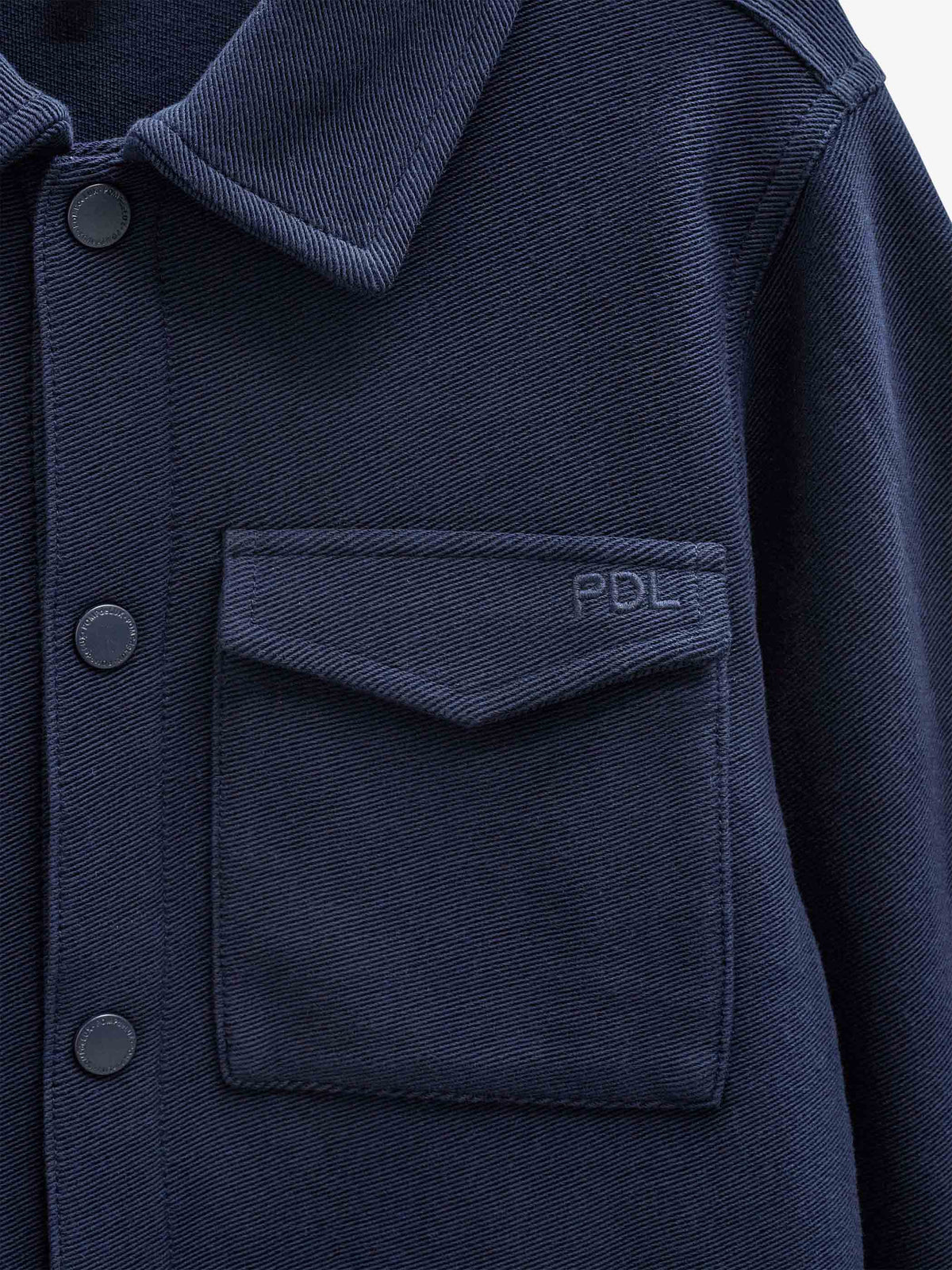 Overshirt i struktureret sweatkvalitet Tween - Navy | 101501 Wilder