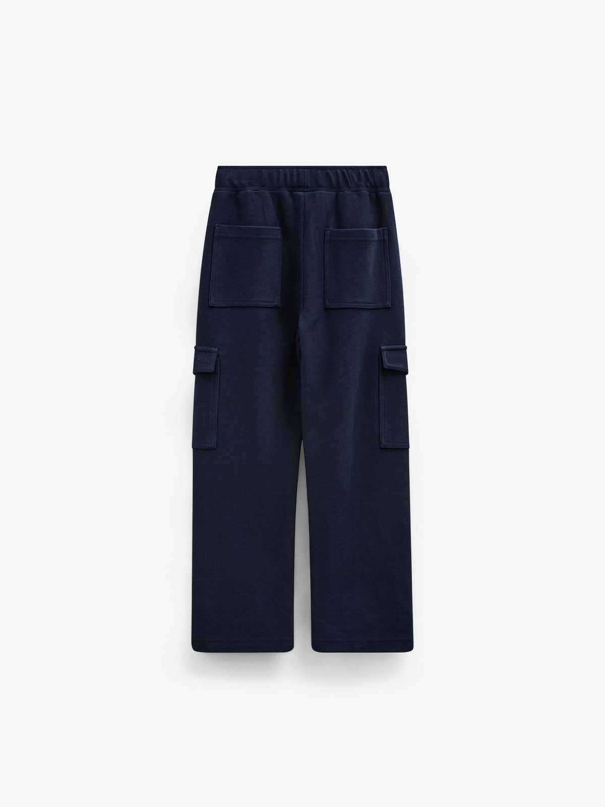 Cargo-joggingbukser i struktureret sweatkvalitet Tween - Navy | 101511 Wilder