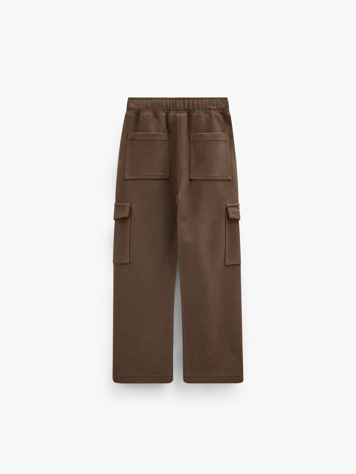 Cargo-joggingbukser i struktureret sweatkvalitet Tween - Brown | 101512 Wilder