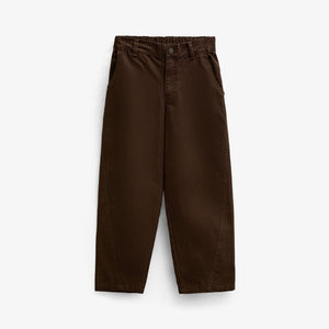 Baggy canvas bukser Tween - Dark Brown | 101528 Jenna