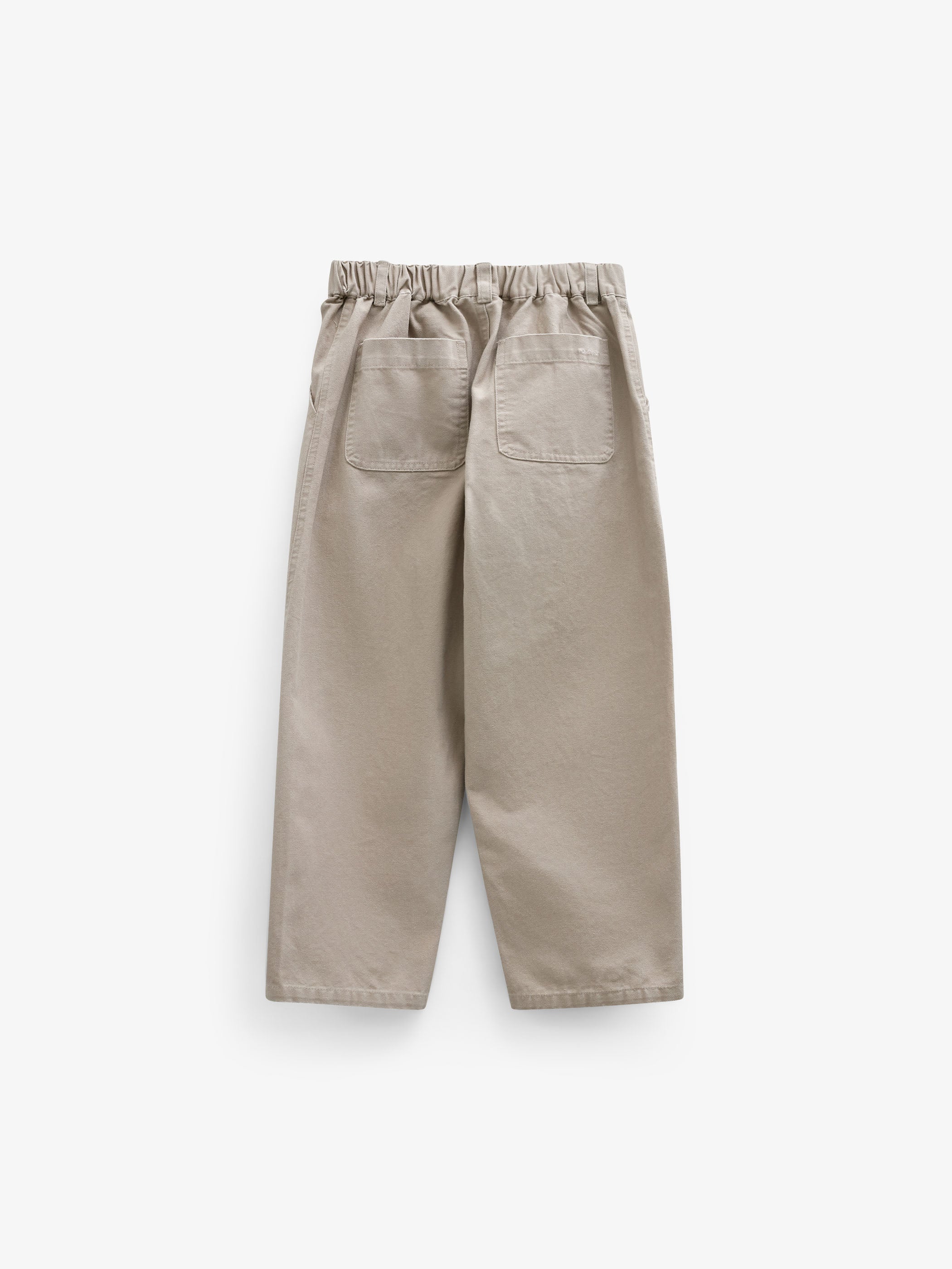 Baggy canvas bukser Tween - Light Beige | 101530 Jenna