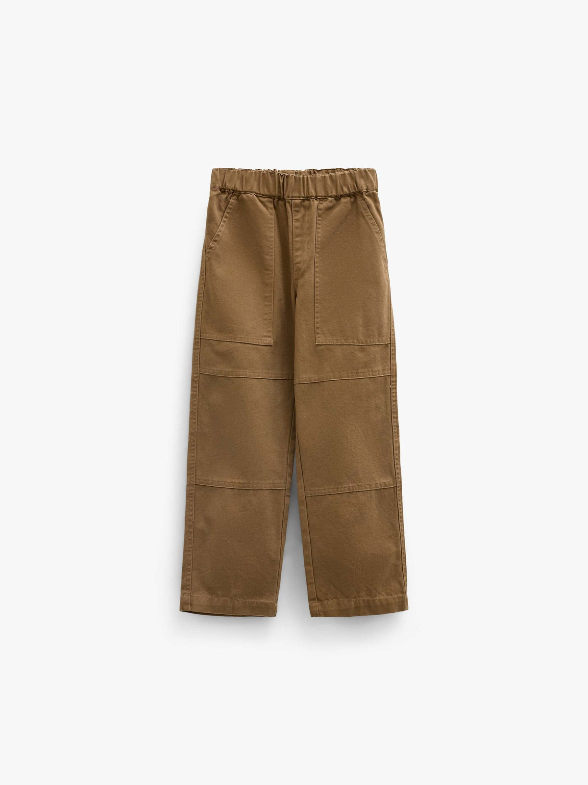 Canvasbukser med påsatte lommer Kids - Light Brown | 101533 Greyson