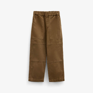 Canvasbukser med påsatte lommer Tween - Light Brown | 101534 Greyson
