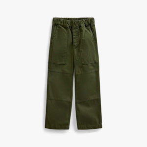 Canvasbukser med påsatte lommer Kids - Moss Green | 101535 Greyson