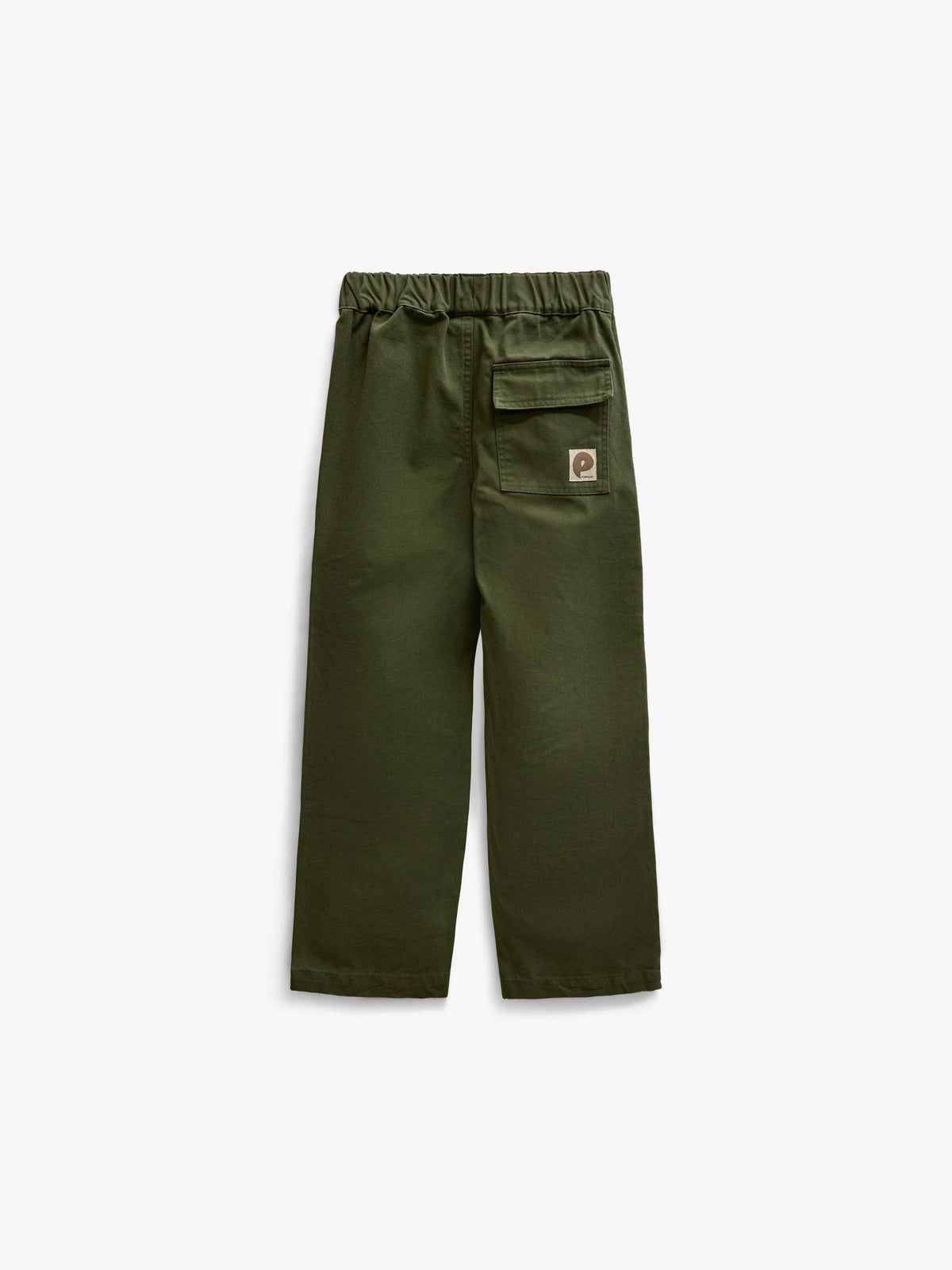Canvasbukser med påsatte lommer Tween - Moss Green | 101536 Greyson