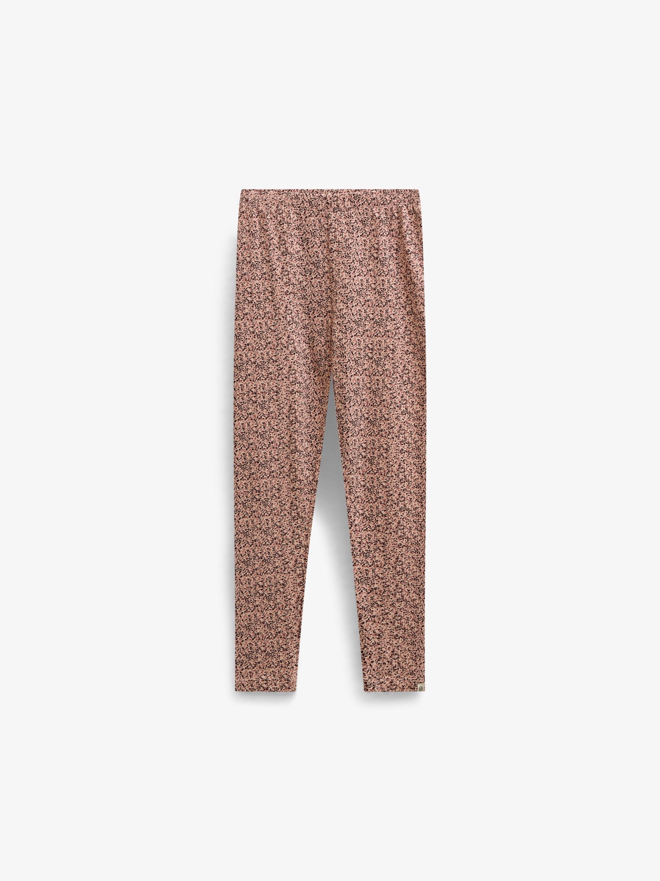 Småblomstrede jerseyleggings Tween - Rose/Bordeaux | 101552 Heidi