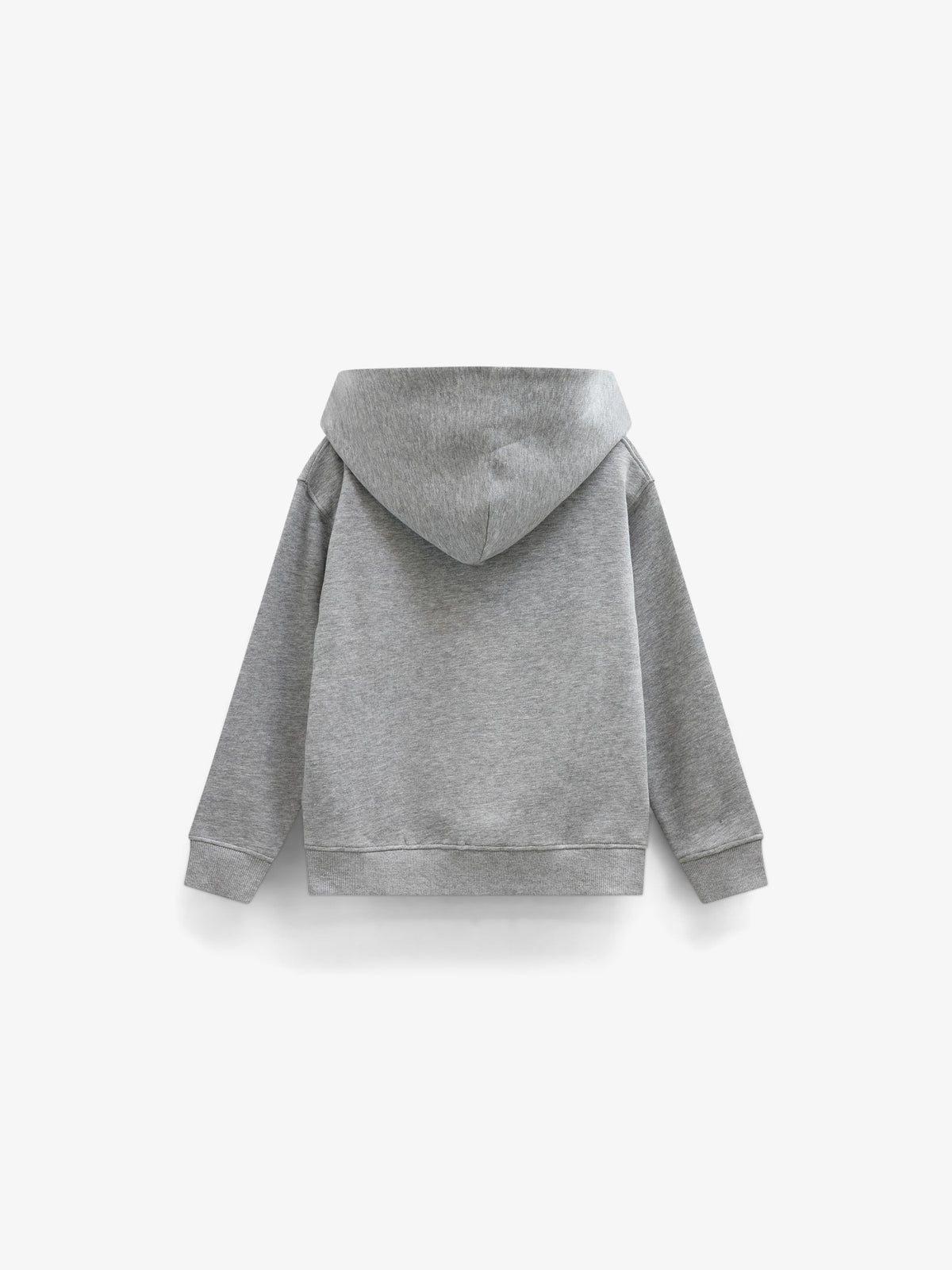 Hoodie med smiley broderi Kids - Grey Melange | 101583 Andrew