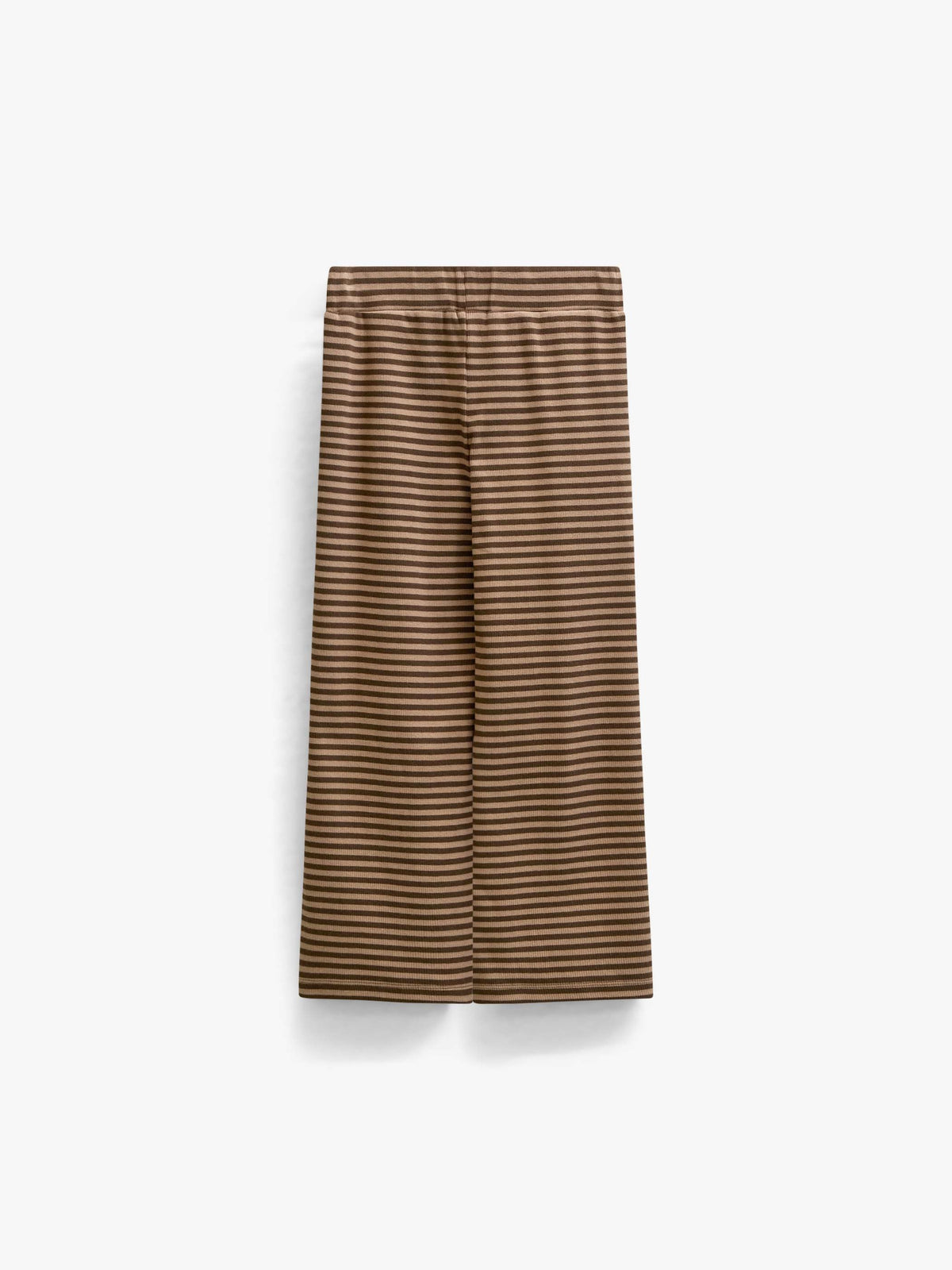 Stribede ribbukser med vide ben Tween - Brown/Light Brown | 101606 Gloria
