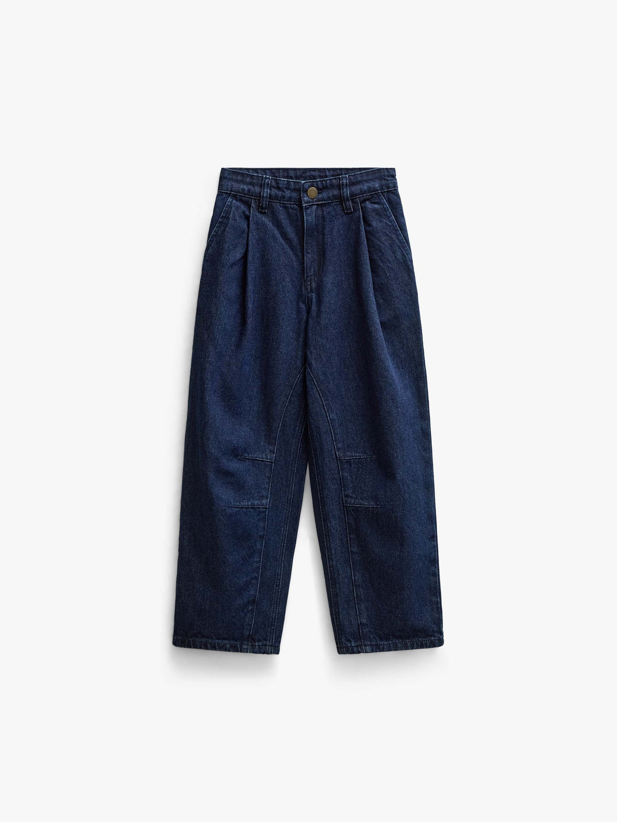 Wide-leg jeans med læg Tween - Dark Blue | 101648 Sadie