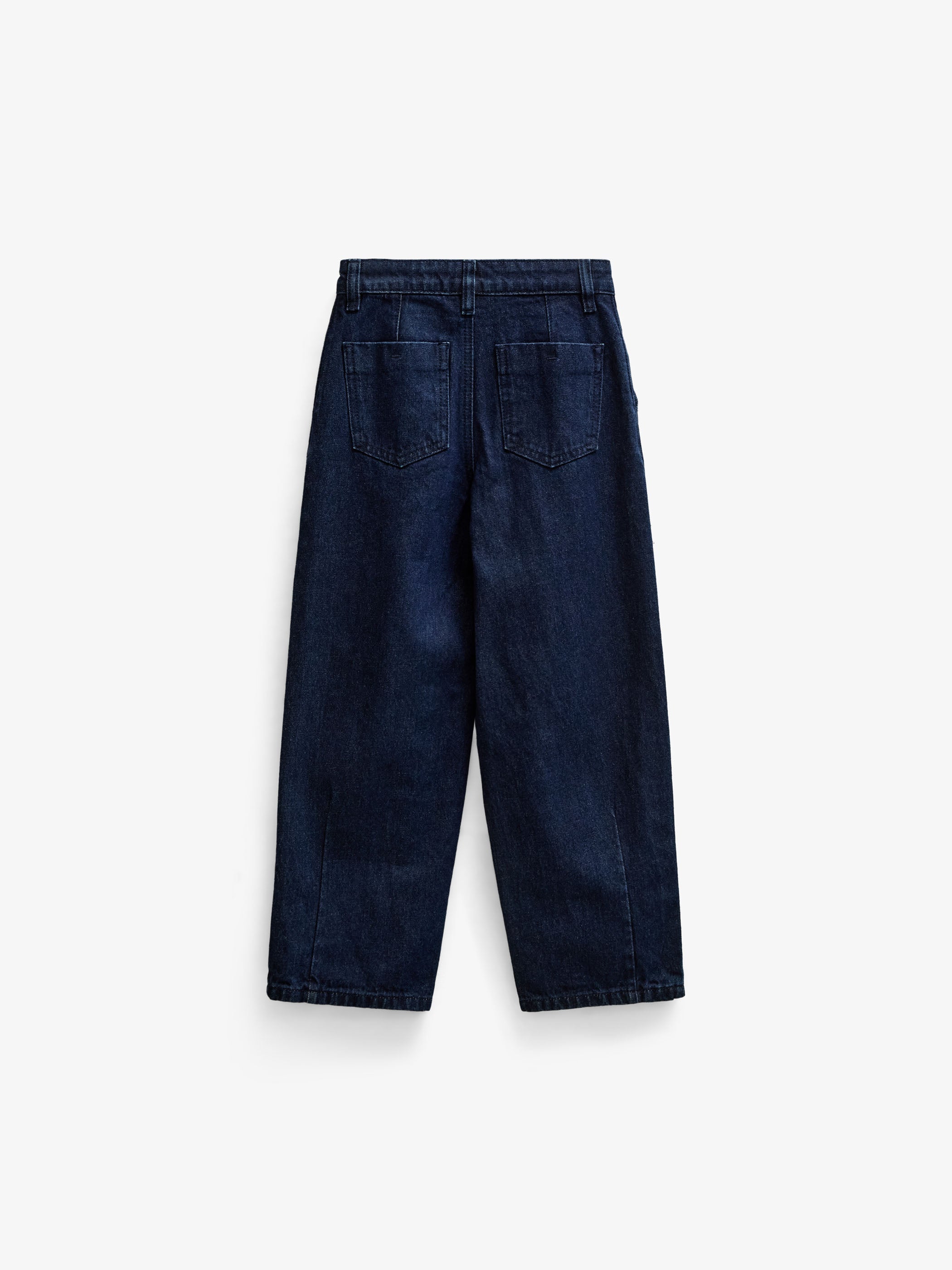 Wide-leg jeans med læg Tween - Dark Blue | 101648 Sadie
