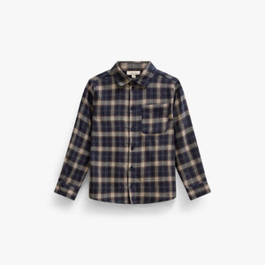 Ternet flannelskjorte Kids - Navy/Beige | 101649 Edwin