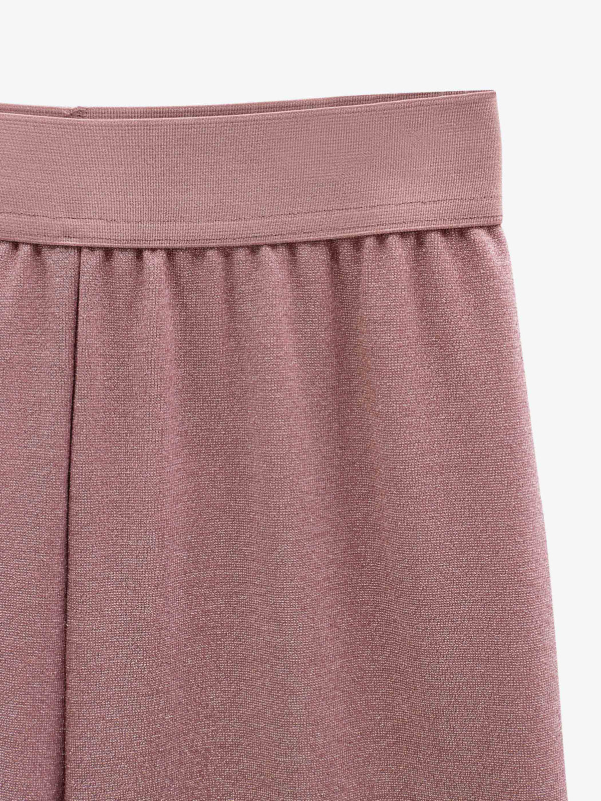 Bukser med lurex Tween - Dusty Rose | 101670 Helen