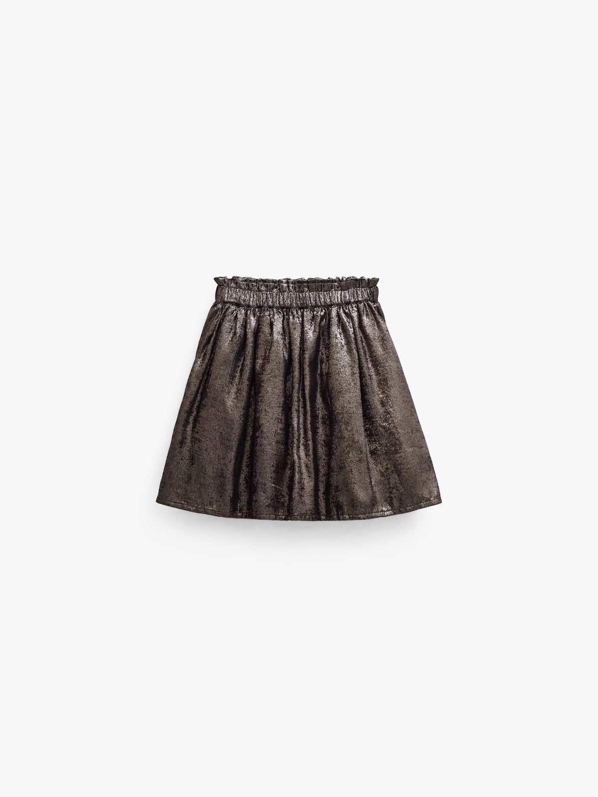 Nederdel med guld-finish Kids - Dark Brown | 101671 Sylvia