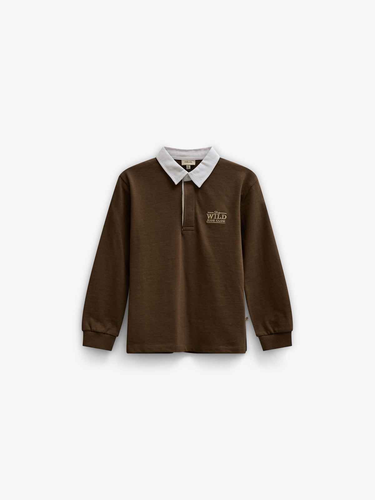 Langærmet jerseypolo Tween - Dark Brown | 101694 Ruben