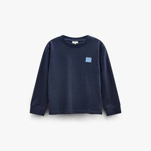 Langærmet T-shirt Kids - Navy | 101705 Kobe