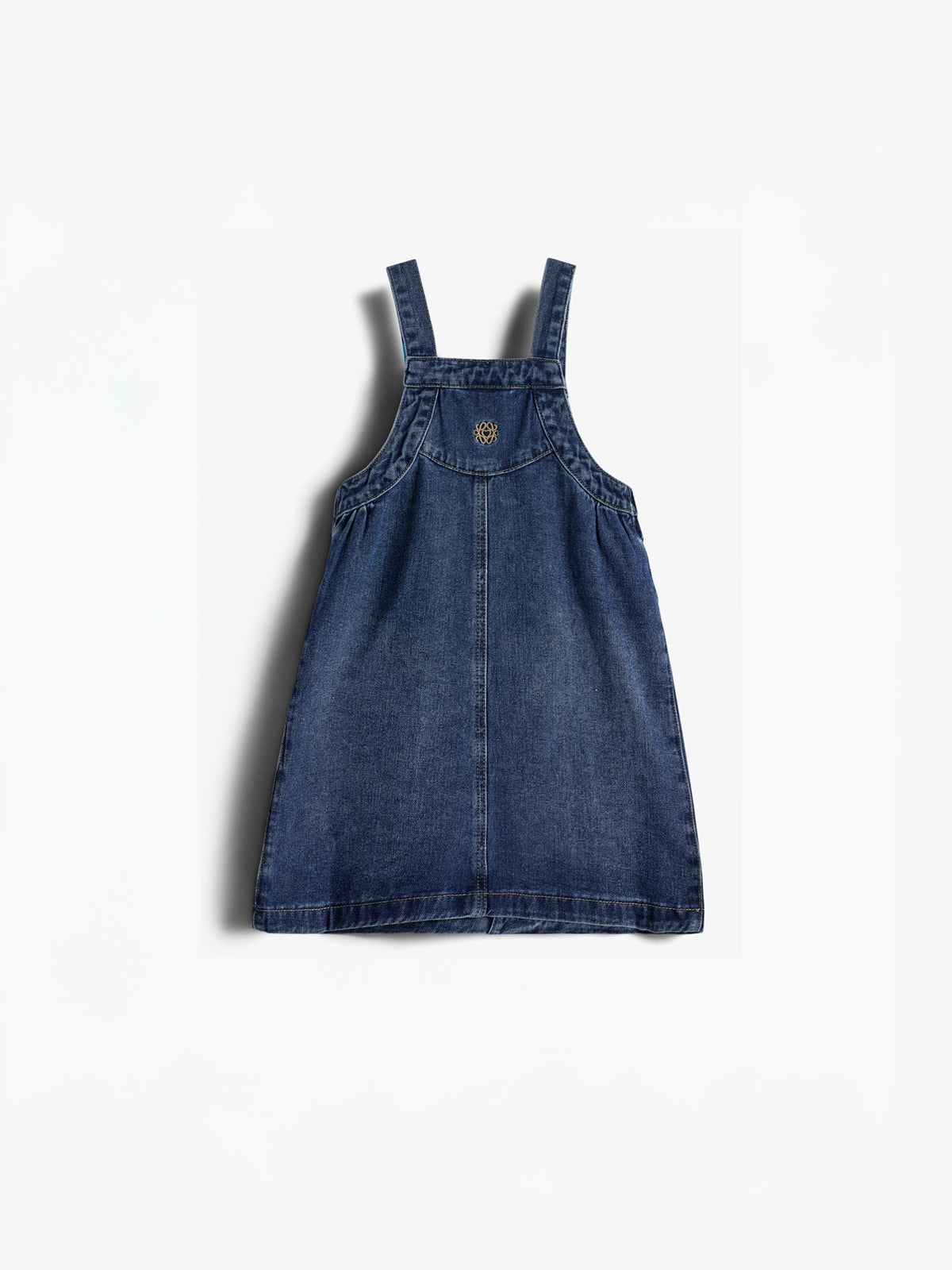 Spencer-kjole i denim - Kids - Dark Blue Denim